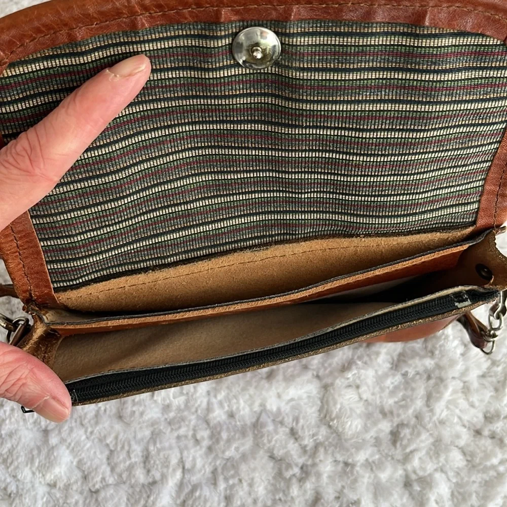 Lekkerkerker Leather Crossbody/Clutch Bag